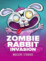 Slot temático de zombis con tono lúdico y energía caótica.